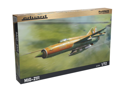 1:72 Eduard 70147 Mikoyan-Gurevich MiG-21R - ProfiPACK Edition - Sovjet Straaljager - Edu70147 1 - EDU70147
