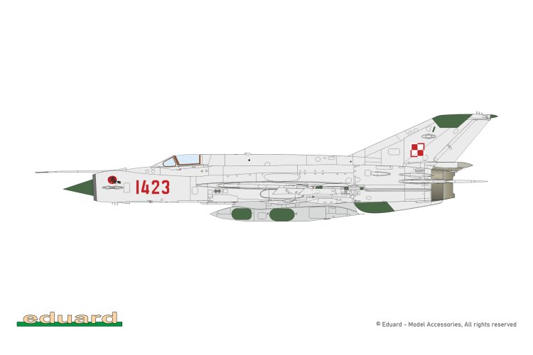 1:72 Eduard 70147 Mikoyan-Gurevich MiG-21R - ProfiPACK Edition - Sovjet Straaljager - Edu70147 6 - EDU70147