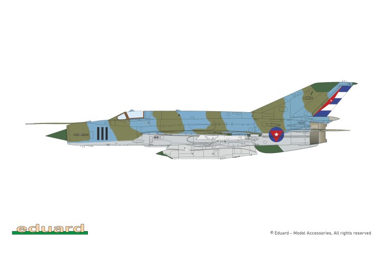 1:72 Eduard 70147 Mikoyan-Gurevich MiG-21R - ProfiPACK Edition - Sovjet Straaljager - Edu70147 7 - EDU70147