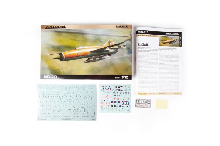 1:72 Eduard 70147 Mikoyan-Gurevich MiG-21R - ProfiPACK Edition - Sovjet Straaljager - Edu70147 8 - EDU70147