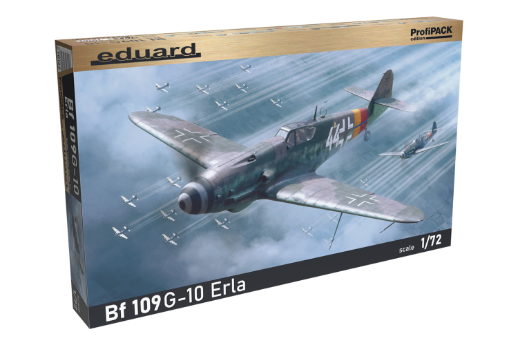 1:72 Eduard 70162 Messerschmitt Bf 109G-10 Erla ProfiPACK Edition - Propeller Aircraft - Edu70162 1 - EDU70162