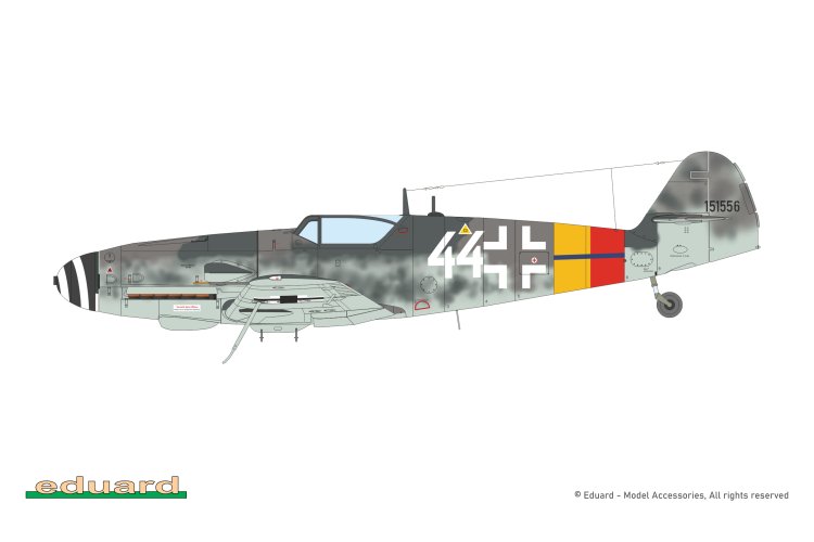 1:72 Eduard 70162 Messerschmitt Bf 109G-10 Erla ProfiPACK Edition - Propeller Aircraft - Edu70162 11 - EDU70162