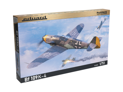 1:72 Eduard 70166 Messerschmitt Bf 109K-4 WWII - ProfiPACK Edition - Duits Jachtvliegtuig - Edu70166 1 - EDU70166