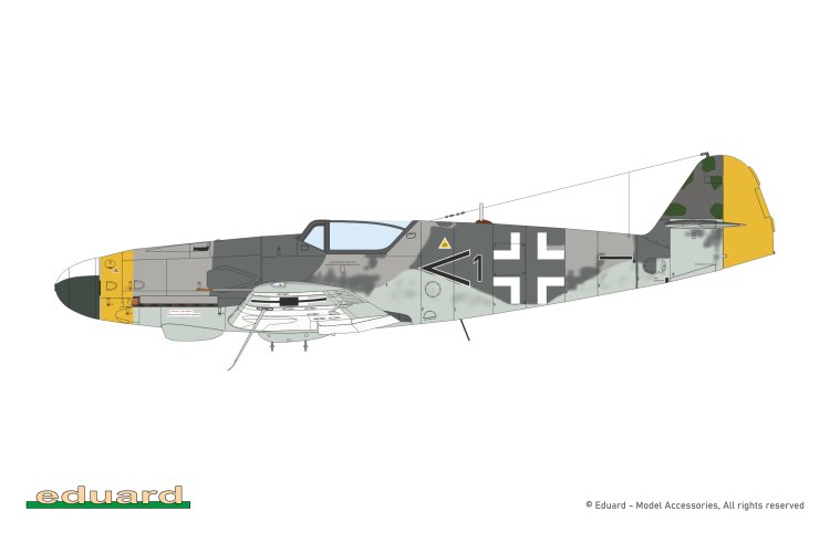 1:72 Eduard 70166 Messerschmitt Bf 109K-4 WWII - ProfiPACK Edition - Duits Jachtvliegtuig - Edu70166 11 - EDU70166
