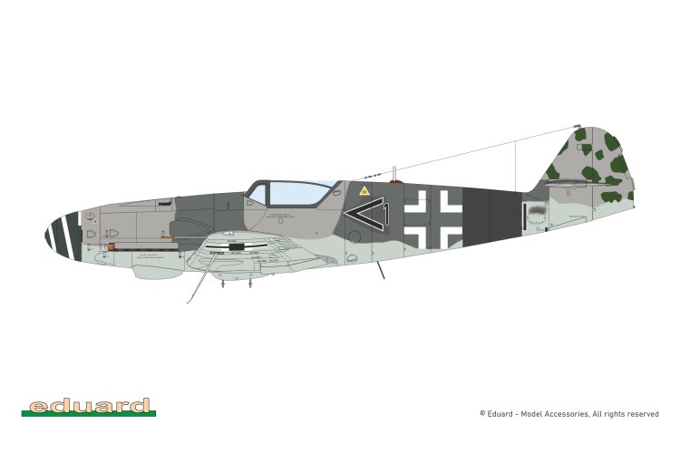 1:72 Eduard 70166 Messerschmitt Bf 109K-4 WWII - ProfiPACK Edition - Duits Jachtvliegtuig - Edu70166 15 - EDU70166