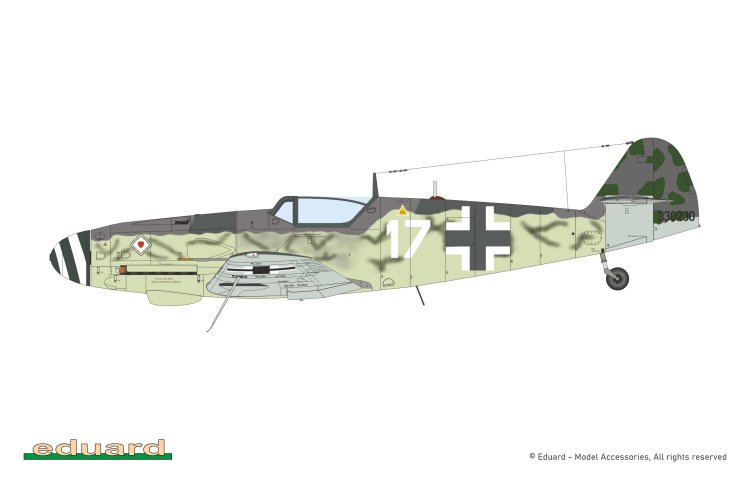 1:72 Eduard 70166 Messerschmitt Bf 109K-4 WWII - ProfiPACK Edition - Duits Jachtvliegtuig - Edu70166 16 - EDU70166