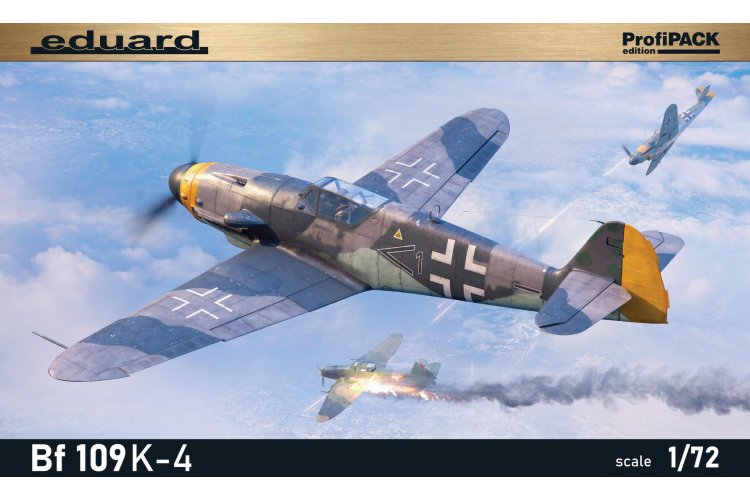1:72 Eduard 70166 Messerschmitt Bf 109K-4 WWII - ProfiPACK Edition - Duits Jachtvliegtuig - Edu70166 2 - EDU70166