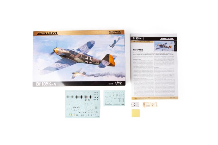 1:72 Eduard 70166 Messerschmitt Bf 109K-4 WWII - ProfiPACK Edition - Duits Jachtvliegtuig - Edu70166 3 - EDU70166