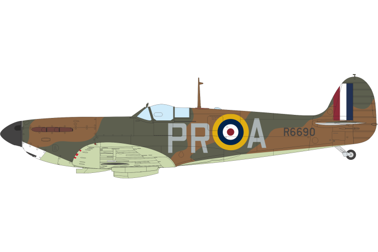 1:72 Eduard 70202 Supermarine Spitfire Mk.Ia WWII - ProfiPACK Edition - British Fighter Aircraft - Edu70202 13 - EDU70202