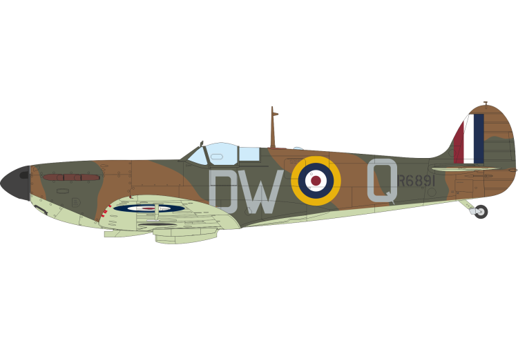 1:72 Eduard 70202 Supermarine Spitfire Mk.Ia WWII - ProfiPACK Edition - British Fighter Aircraft - Edu70202 14 - EDU70202