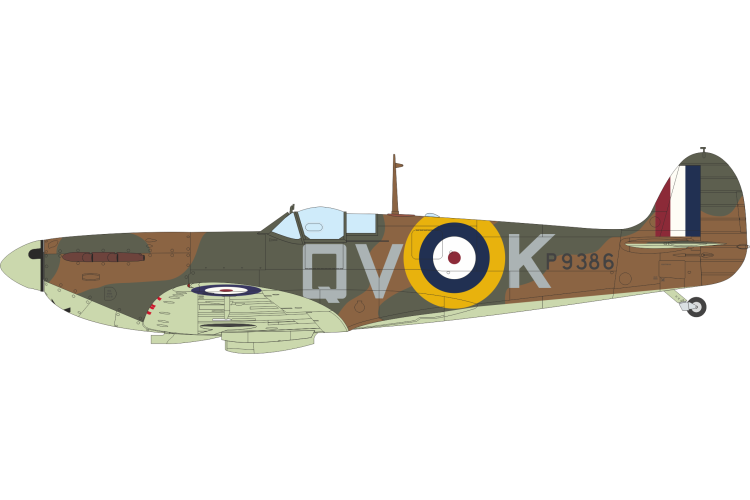 1:72 Eduard 70202 Supermarine Spitfire Mk.Ia WWII - ProfiPACK Edition - British Fighter Aircraft - Edu70202 15 - EDU70202