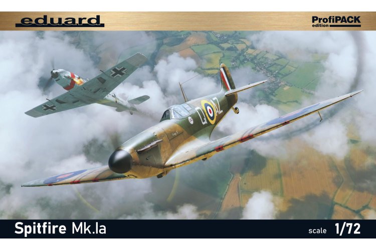 1:72 Eduard 70202 Supermarine Spitfire Mk.Ia WWII - ProfiPACK Edition - British Fighter Aircraft - Edu70202 2 - EDU70202