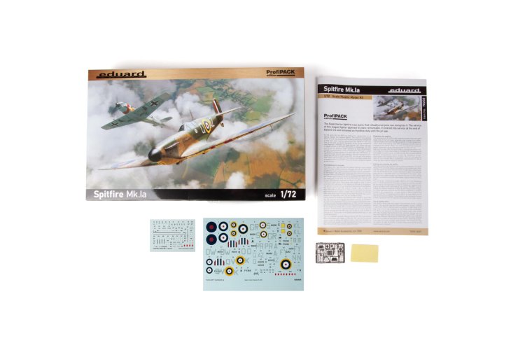 1:72 Eduard 70202 Supermarine Spitfire Mk.Ia WWII - ProfiPACK Edition - British Fighter Aircraft - Edu70202 3 - EDU70202