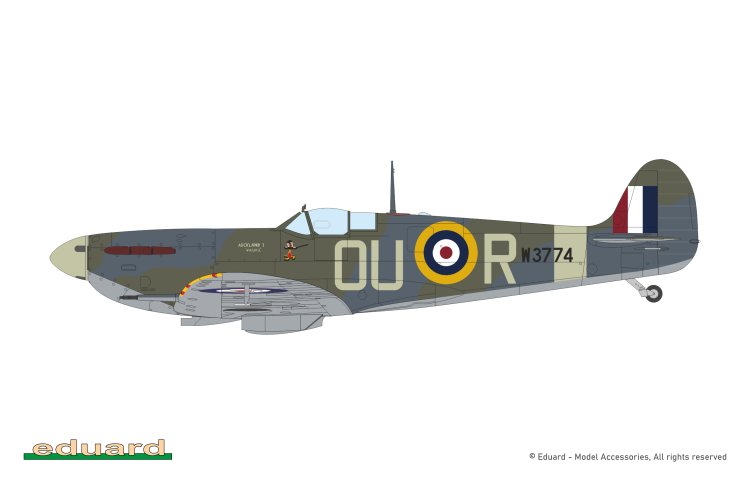 1:72 Eduard 70205 Supermarine Spitfire Mk.Vb Early &ndash; ProfiPACK Edition &ndash; British Propeller Aircraft - Edu70205 15 - EDU70205