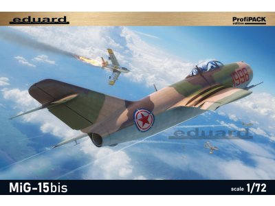 1:72 Eduard 7059 MiG-15bis - Sovjet Jachtvliegtuig - Edu7059 1 - EDU7059