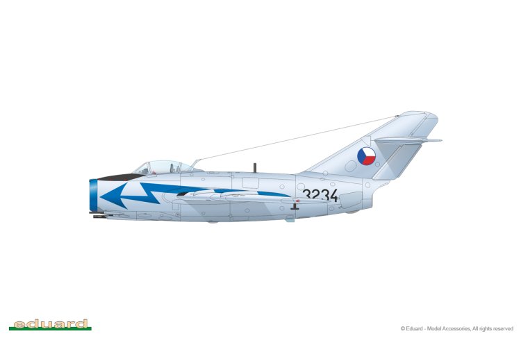 1:72 Eduard 7059 MiG-15bis &ndash; Soviet Fighter Aircraft - Edu7059 3 - EDU7059