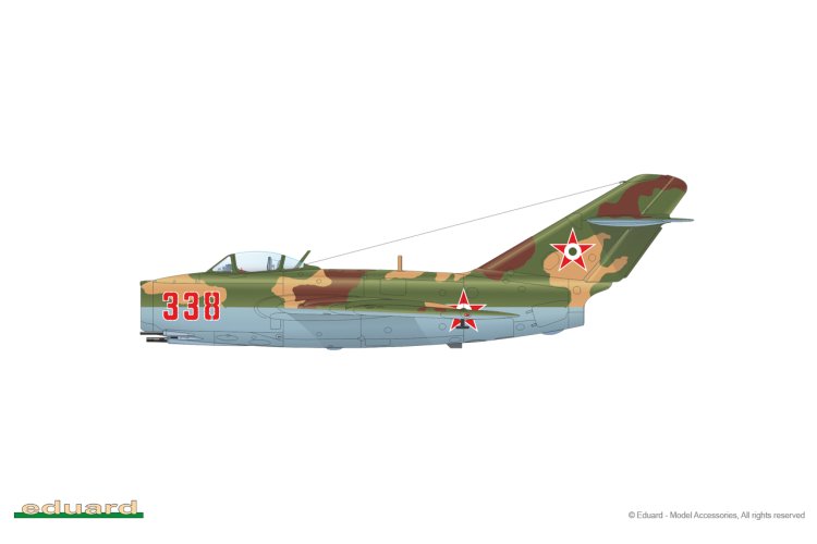 1:72 Eduard 7059 MiG-15bis &ndash; Soviet Fighter Aircraft - Edu7059 5 - EDU7059