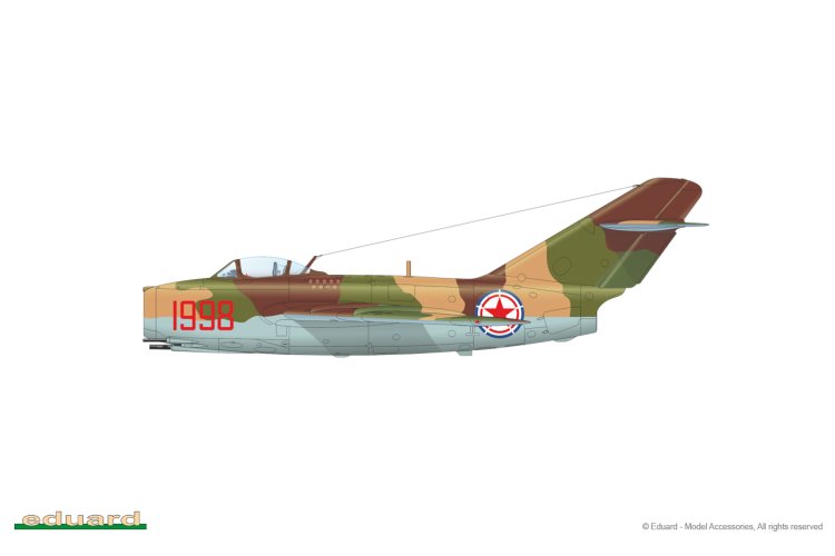 1:72 Eduard 7059 MiG-15bis &ndash; Soviet Fighter Aircraft - Edu7059 6 - EDU7059