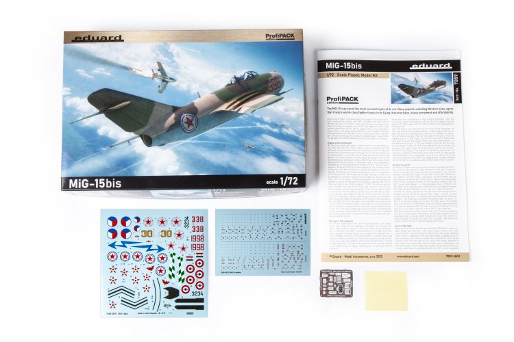 1:72 Eduard 7059 MiG-15bis &ndash; Soviet Fighter Aircraft - Edu7059 7 - EDU7059