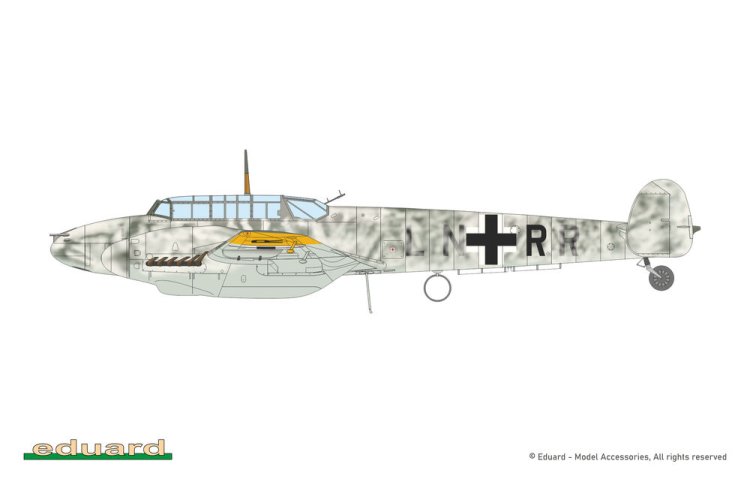 1:72 Eduard 7084 Messerschmitt Bf 110F WWII - ProfiPACK Edition - Duits Propellervliegtuig - Edu7084 3 - EDU7084