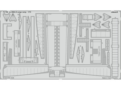1:72 Eduard 72758 Cargo Ramp for Junkers Ju 290A-5 - Revell - Edu72758 xs 1 - EDU72758-XS