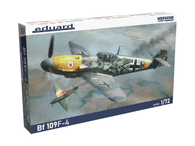 1:72 Eduard 7478 Messerschmitt Bf 109 F-4 - Weekend Edition - German Fighter Aircraft - Edu7478 1 - EDU7478