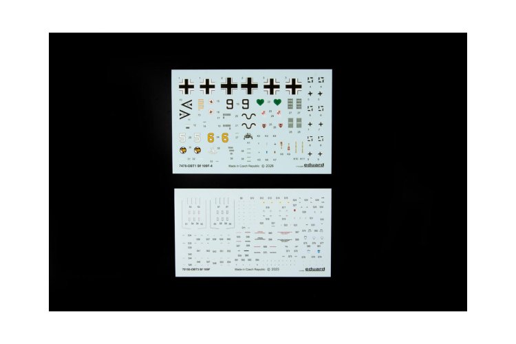 1:72 Eduard 7478 Messerschmitt Bf 109 F-4 - Weekend Edition - German Fighter Aircraft - Edu7478 5 - EDU7478