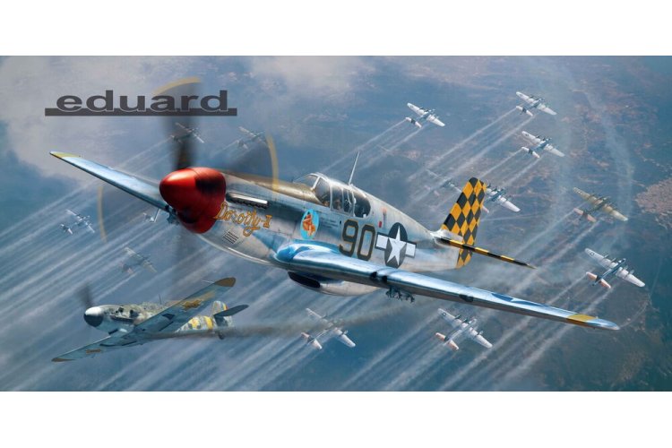 1:48 Eduard 82107 North American Mustang P-51B Mustang Birdcage Canopy - The ProfiPACK Edition - Edu82107 1 - EDU82107