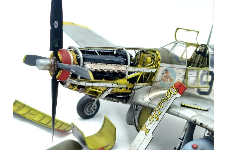 1:48 Eduard 82107 North American Mustang P-51B Mustang Birdcage Canopy - The ProfiPACK Edition - Edu82107 35 - EDU82107