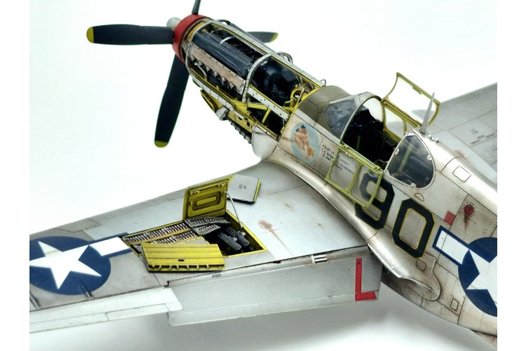 1:48 Eduard 82107 North American Mustang P-51B Mustang Birdcage Canopy - The ProfiPACK Edition - Edu82107 36 - EDU82107