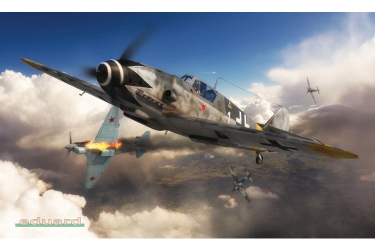 1:48 Eduard 82118 Messerschmitt Bf 109G-14 - ProfiPACK Edition - Duits Jachtvliegtuig - Edu82118 1 - EDU82118