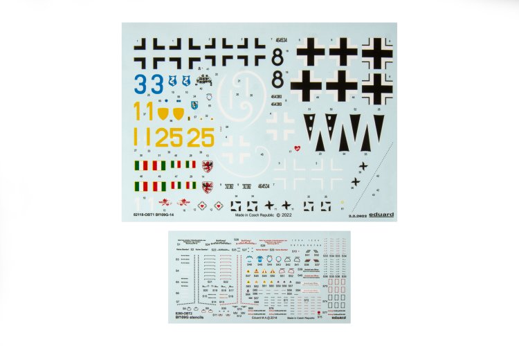 1:48 Eduard 82118 Messerschmitt Bf 109G-14 - ProfiPACK Edition - Duits Jachtvliegtuig - Edu82118 10 - EDU82118