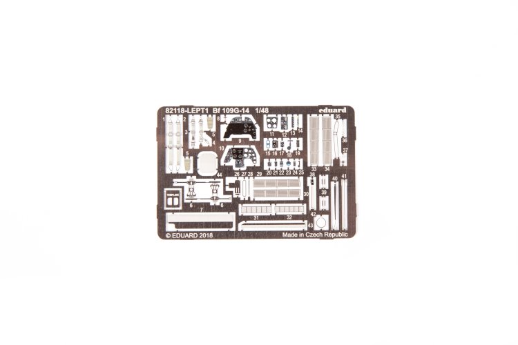 1:48 Eduard 82118 Messerschmitt Bf 109G-14 - ProfiPACK Edition - Duits Jachtvliegtuig - Edu82118 11 - EDU82118