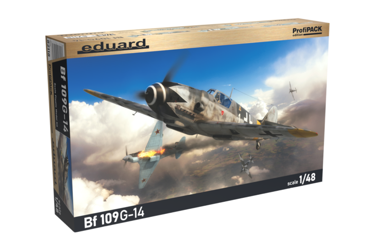 1:48 Eduard 82118 Messerschmitt Bf 109G-14 - ProfiPACK Edition - Duits Jachtvliegtuig - Edu82118 2 - EDU82118