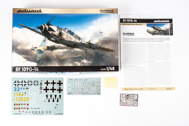 1:48 Eduard 82118 Messerschmitt Bf 109G-14 - ProfiPACK Edition - Duits Jachtvliegtuig - Edu82118 3 - EDU82118