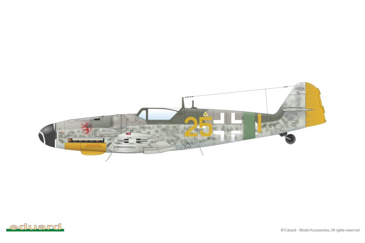1:48 Eduard 82118 Messerschmitt Bf 109G-14 - ProfiPACK Edition - Duits Jachtvliegtuig - Edu82118 5 - EDU82118
