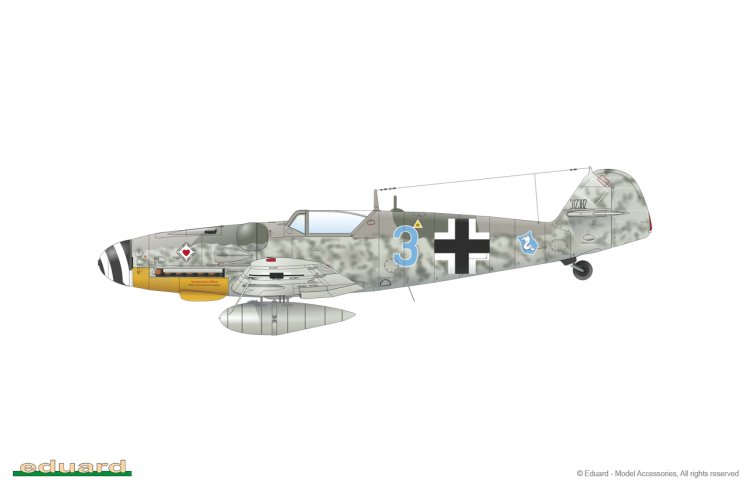 1:48 Eduard 82118 Messerschmitt Bf 109G-14 - ProfiPACK Edition - Duits Jachtvliegtuig - Edu82118 8 - EDU82118