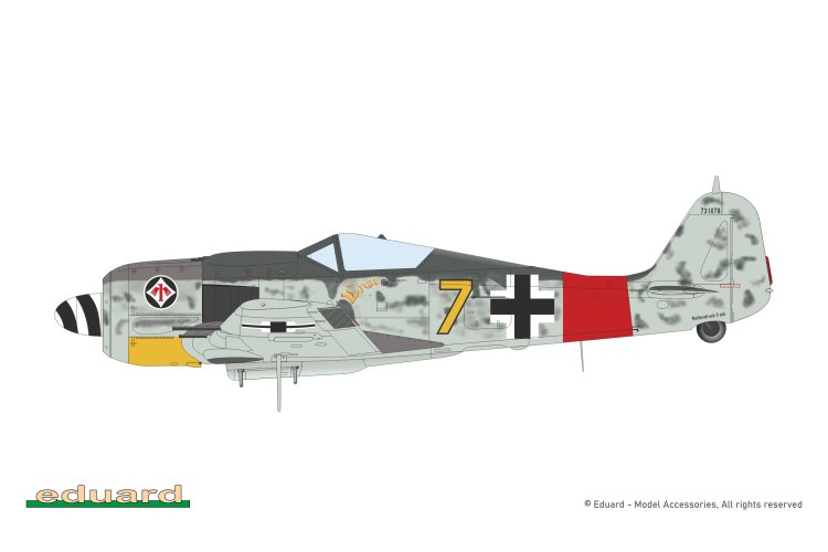 1:48 Eduard 82147 Focke-Wulf Fw 190A-8 - ProfiPACK Edition - Duits Jachtvliegtuig - Edu82147 14 - EDU82147