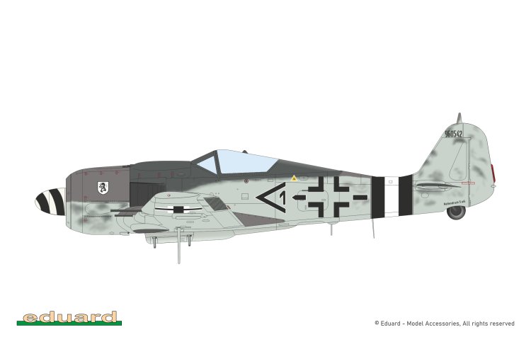 1:48 Eduard 82147 Focke-Wulf Fw 190A-8 - ProfiPACK Edition - Duits Jachtvliegtuig - Edu82147 15 - EDU82147