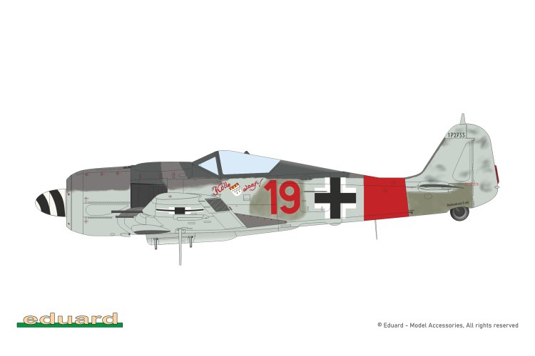 1:48 Eduard 82147 Focke-Wulf Fw 190A-8 - ProfiPACK Edition - Duits Jachtvliegtuig - Edu82147 17 - EDU82147