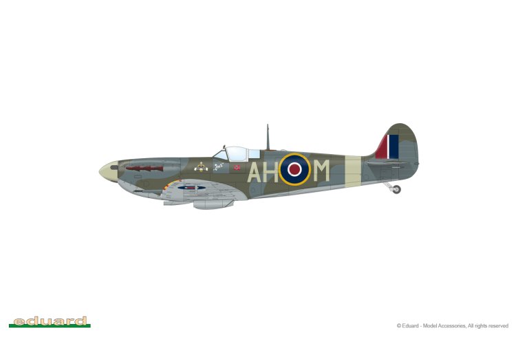 1:48 Eduard 82156 Supermarine Spitfire Mk.Vb Late - ProfiPACK Edition - Brits Jachtvliegtuig - Edu82156 15 - EDU82156