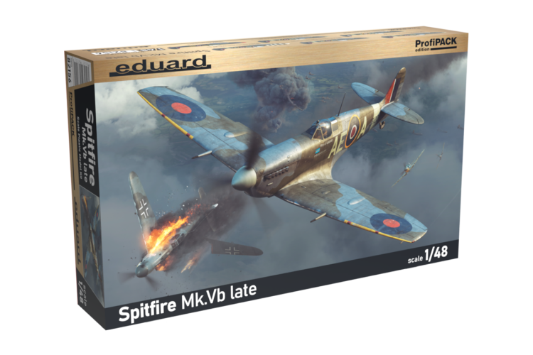 1:48 Eduard 82156 Supermarine Spitfire Mk.Vb Late - ProfiPACK Edition - Brits Jachtvliegtuig - Edu82156 2 - EDU82156