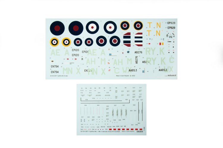 1:48 Eduard 82156 Supermarine Spitfire Mk.Vb Late - ProfiPACK Edition - Brits Jachtvliegtuig - Edu82156 5 - EDU82156
