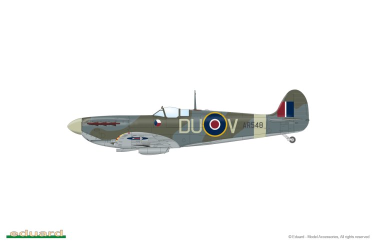 1:48 Eduard 82158 Supermarine Spitfire Mk.Vc - ProfiPACK Edition - Brits Jachtvliegtuig - Edu82158 15 - EDU82158