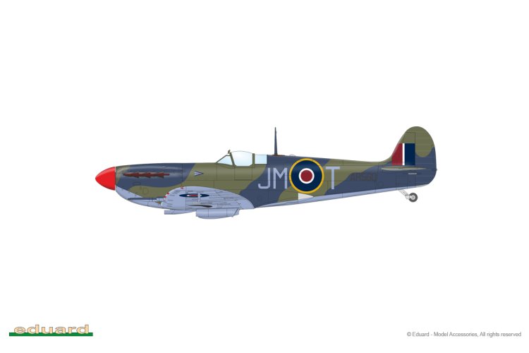 1:48 Eduard 82158 Supermarine Spitfire Mk.Vc - ProfiPACK Edition - Brits Jachtvliegtuig - Edu82158 16 - EDU82158