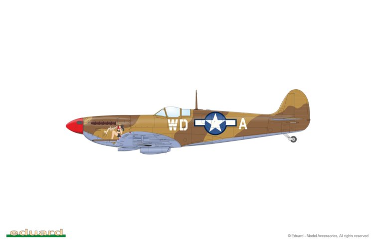 1:48 Eduard 82158 Supermarine Spitfire Mk.Vc - ProfiPACK Edition - Brits Jachtvliegtuig - Edu82158 18 - EDU82158