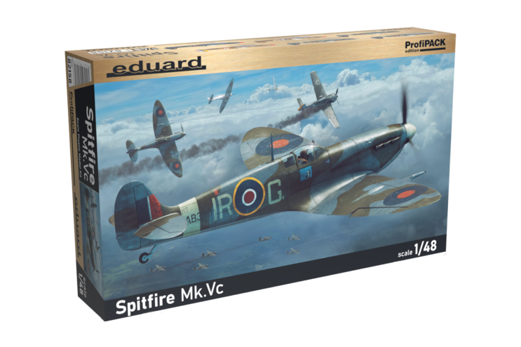 1:48 Eduard 82158 Supermarine Spitfire Mk.Vc - ProfiPACK Edition - Brits Jachtvliegtuig - Edu82158 2 - EDU82158