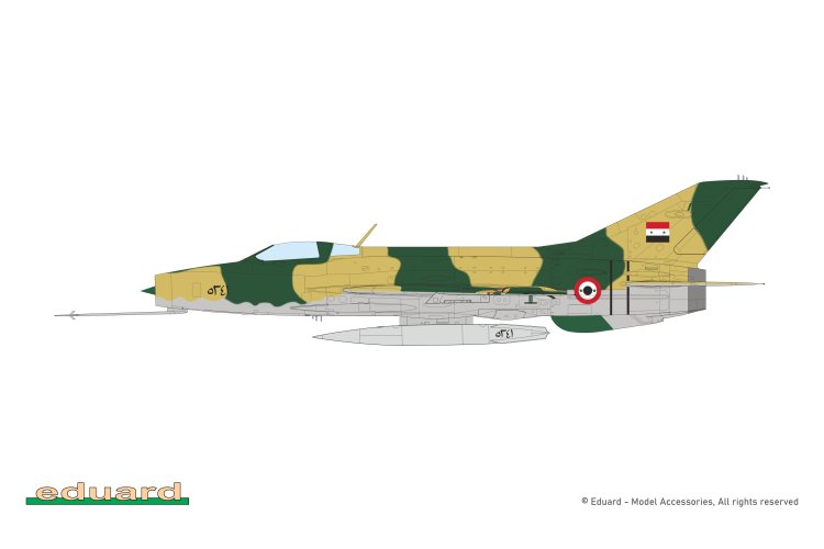 1:48 Eduard 82191 Mikoyan-Gurevich MiG-21F-13 - ProfiPACK - Sovjet Straaljager - Edu82191 7 - EDU82191