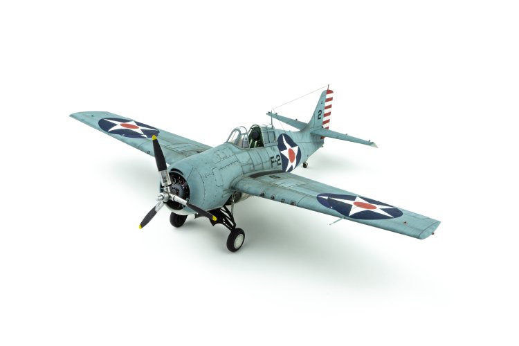 1:48 Eduard 82201 Grumman F4F-3 Wildcat - ProfiPACK Edition - Amerikaans Jachtvliegtuig - Edu82201 52 - EDU82201