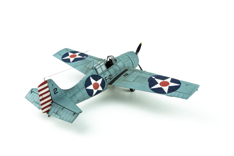 1:48 Eduard 82201 Grumman F4F-3 Wildcat - ProfiPACK Edition - Amerikaans Jachtvliegtuig - Edu82201 59 - EDU82201